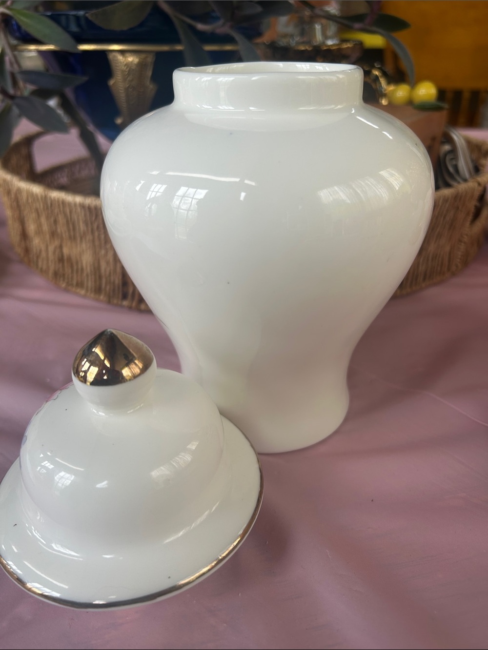 Vintage Fine China Japan Porcelain Ginger Jar - Picture 3 of 8